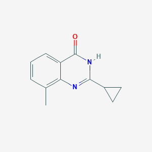 2-Cyclopropyl-8-methyl-3H-quinazolin-4-one