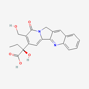 molecular formula C20H18N2O5 B1209676 Camptothecin sodium CAS No. 34079-22-6