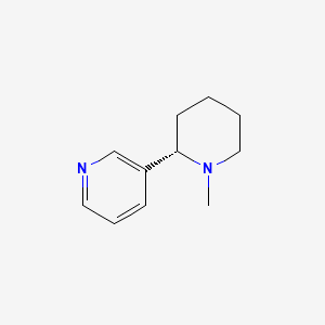 molecular formula C11H16N2 B1209678 N-甲基阿那巴碱 CAS No. 24380-92-5