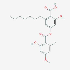 molecular formula C23H28O7 B1209682 球孢素 