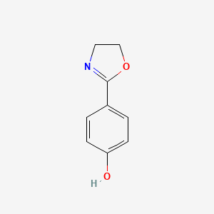 molecular formula C9H9NO2 B1209690 苯酚噁唑啉 CAS No. 81428-58-2