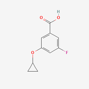 3-Cyclopropoxy-5-fluorobenzoic acid