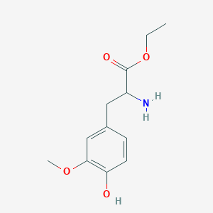 Ethyl 2-amino-3-(4-hydroxy-3-methoxyphenyl)propanoate