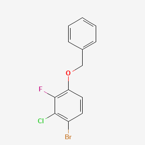 1-(Benzyloxy)-4-bromo-3-chloro-2-fluorobenzene