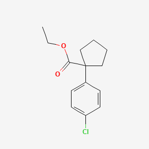 Ethyl 1-(4-chlorophenyl)cyclopentane-1-carboxylate