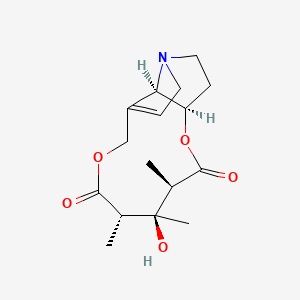 molecular formula C16H23NO5 B1209707 Fulvine CAS No. 6029-87-4