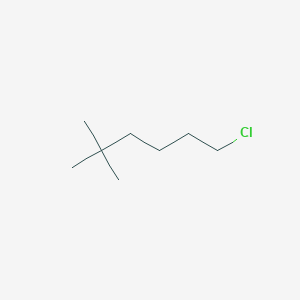 molecular formula C8H17Cl B12097079 1-Chloro-5,5-dimethylhexane 