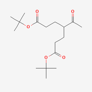 Heptanedioic acid, 4-acetyl-, bis(1,1-dimethylethyl) ester