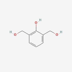 molecular formula C8H10O3 B1209712 2,6-Dimethylol phenol CAS No. 2937-59-9