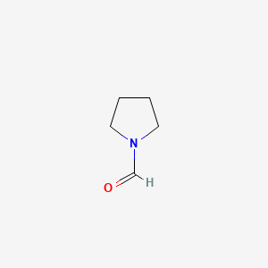molecular formula C5H9NO B1209714 1-Formylpyrrolidine CAS No. 3760-54-1