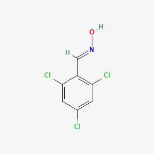 molecular formula C7H4Cl3NO B12097204 2,4,6-Trichlorobenzaldehyde oxime 