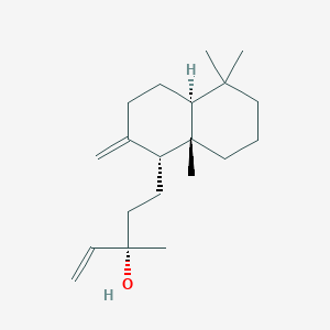 molecular formula C20H34O B1209722 (13S)-vitexifolin A 