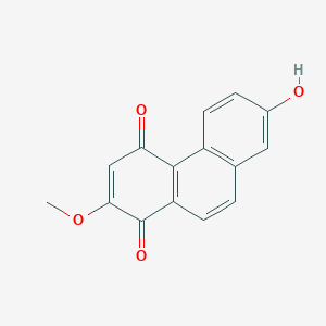 molecular formula C15H10O4 B1209723 7-Hydroxy-2-methoxyphenanthrene-1,4-dione 