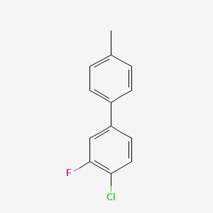 4-Chloro-3-fluoro-4'-methyl-1,1'-biphenyl