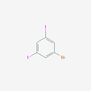 molecular formula C6H3BrI2 B120974 1-Bromo-3,5-diiodobenzene CAS No. 149428-64-8