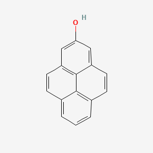 molecular formula C16H10O B1209747 2-Pyrenol CAS No. 78751-58-3