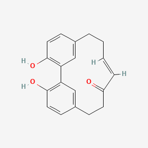 (10Z)-3,17-dihydroxytricyclo[12.3.1.12,6]nonadeca-1(17),2,4,6(19),10,14(18),15-heptaen-9-one