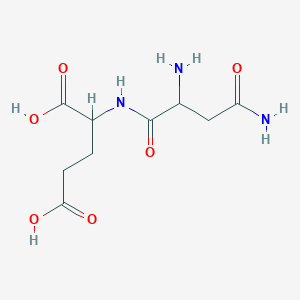 molecular formula C9H15N3O6 B12097519 Asparagylglutamic acid 