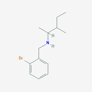 molecular formula C13H20BrN B12097641 [(2-Bromophenyl)methyl](3-methylpentan-2-yl)amine 