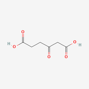 molecular formula C6H8O5 B1209774 3-Oxoadipic acid CAS No. 689-31-6
