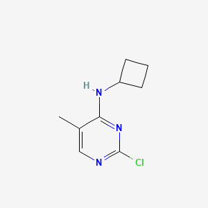 2-Chloro-N-cyclobutyl-5-methyl-4-pyrimidinamine