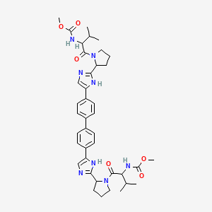 molecular formula C40H50N8O6 B12097844 Daclatasvir Impurity 4 