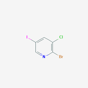 molecular formula C5H2BrClIN B12097875 2-Bromo-3-chloro-5-iodopyridine CAS No. 1211525-78-8