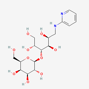 molecular formula C17H28N2O10 B1209788 Lac-AP CAS No. 83073-75-0
