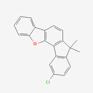 10-Chloro-7,7-dimethyl-7H-12-oxa-indeno[1,2-a]fluorene