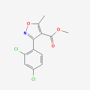 Methyl 3-(2,4-dichlorophenyl)-5-methylisoxazole-4-carboxylate