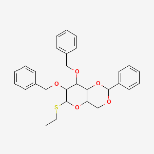 Ethyl 2,3-Di-O-benzyl-4,6-O-benzylidene-1-deoxy-1-thio-alpha-D-mannopyranoside