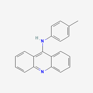 molecular formula C20H16N2 B1209807 9-(4-Methylanilino)-acridine CAS No. 73655-57-9