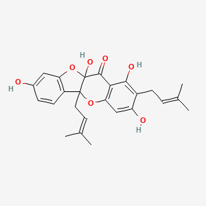 molecular formula C25H26O7 B12098109 Sanggenol F 