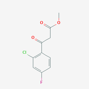 Methyl 3-(2-chloro-4-fluorophenyl)-3-oxopropanoate