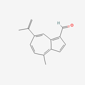 molecular formula C15H14O B1209813 乳酸菌素 CAS No. 85-33-6