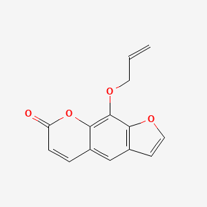 molecular formula C14H10O4 B12098141 8-Allyloxypsoralen CAS No. 62188-89-0