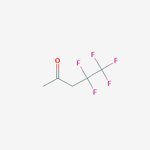 molecular formula C5H5F5O B12098147 4,4,5,5,5-Pentafluoropentan-2-one CAS No. 77893-59-5