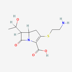 molecular formula C11H16N2O4S B1209815 Epithienamycin CAS No. 64090-99-9