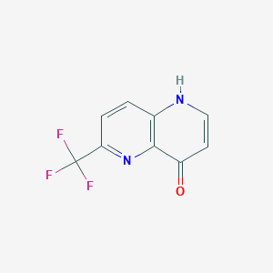 6-Trifluoromethyl-[1,5]naphthyridin-4-ol