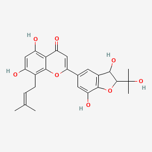 molecular formula C25H26O8 B12098304 Epimedokoreanin C CAS No. 161068-54-8