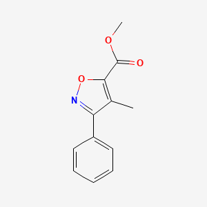 4-Methyl-3-phenyl-isoxazole-5-carboxylicacidmethylester