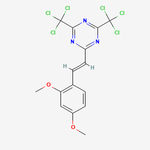 2,4-bis-(Trichloromethyl)-6-(2,4-dimethoxy)styryl-s-triazine