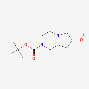 tert-butyl 7-hydroxyhexahydropyrrolo[1,2-a]pyrazine-2(1H)-carboxylate