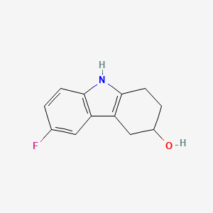 6-fluoro-2,3,4,9-tetrahydro-1H-carbazol-3-ol