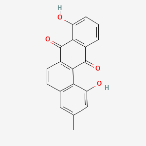molecular formula C19H12O4 B1209878 Tetrangulol CAS No. 7414-92-8