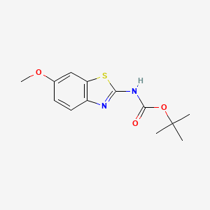 molecular formula C13H16N2O3S B12098783 (6-Methoxy-benzothiazol-2-yl)-carbamic acid tert-butyl ester 