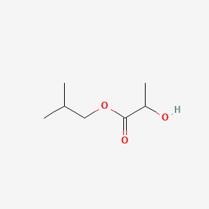 molecular formula C7H14O3 B1209879 异丁酸乳酸酯 CAS No. 585-24-0