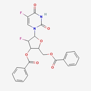 1-(3,5-Di-O-benzoyl-2-deoxy-2-fluoro-beta-D-arabinofuranosyl)-5-fluoro-2,4(1H,3H)-pyrimidinedione