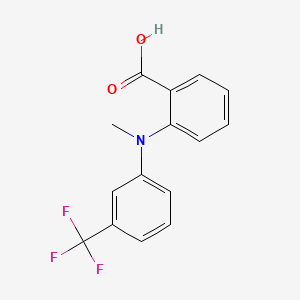 molecular formula C15H12F3NO2 B12098865 N-(3-Trifluoromethylphenyl)-N-methylanthranilic acid CAS No. 27696-34-0