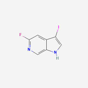 5-fluoro-3-iodo-1H-pyrrolo[2,3-c]pyridine